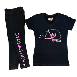 סט בגדי אימון מעבר לחורף PINK GYMNAST