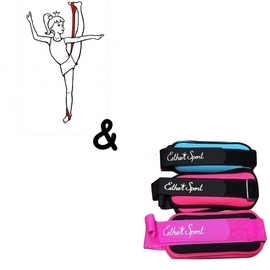 סט אסתר ספורט: משקולות 250 גרם  וגומי 10 מספרים