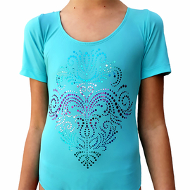 בגד גוף שרוול קצר צבע מנטה