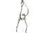 Metal Necklace Rhythmics Gymnast With Clubs