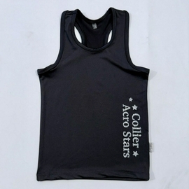 גופיית ניילון שחורה  COLLIER EILAT